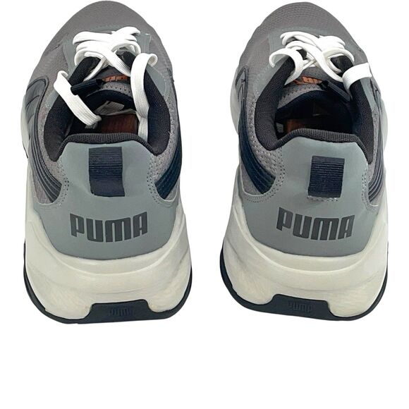 Puma Zip C Mens Size 12 Gray Black Athletic Running Walking Shoes Sneakers main image 5